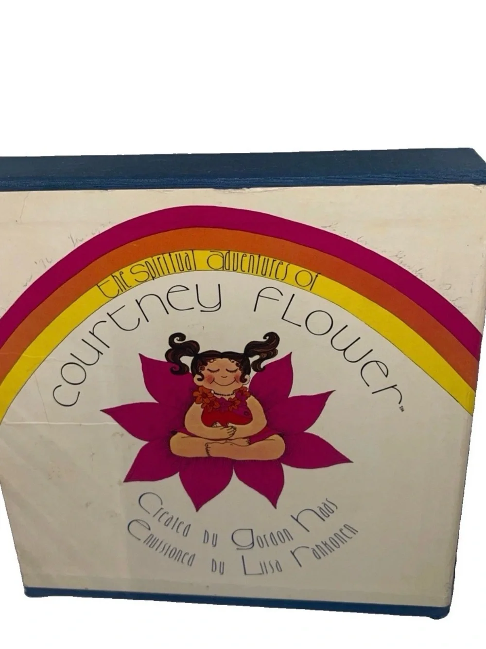 The Spiritual Adventures of Courtney Flower Animated 2 Bookset 1974- Japan